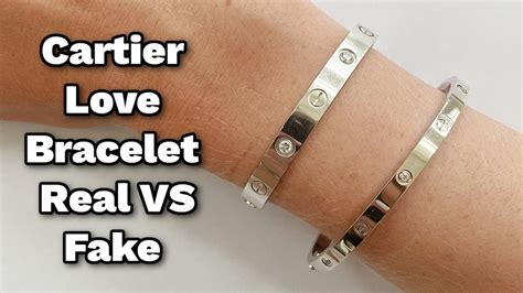 cartier love bangle fake vs real